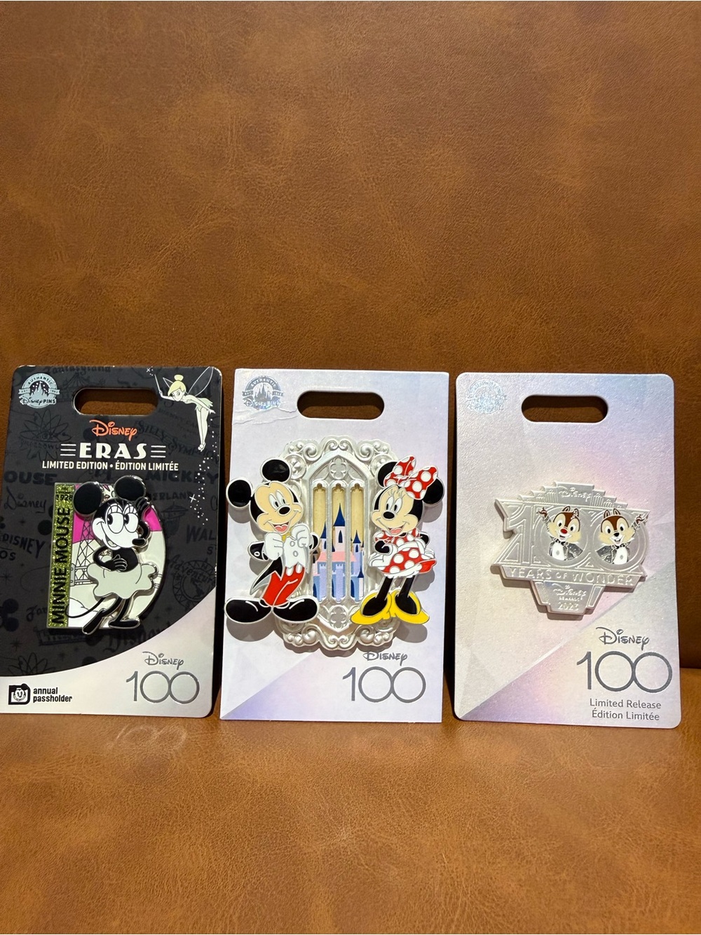 2023 Annual Passholder/Limited Release/Open Disney 100 Trading Pin Lot